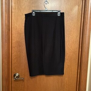 2 for 1 deal* black stretch Apt 9 skirt size L